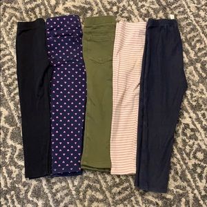 5 pack 3T leggings